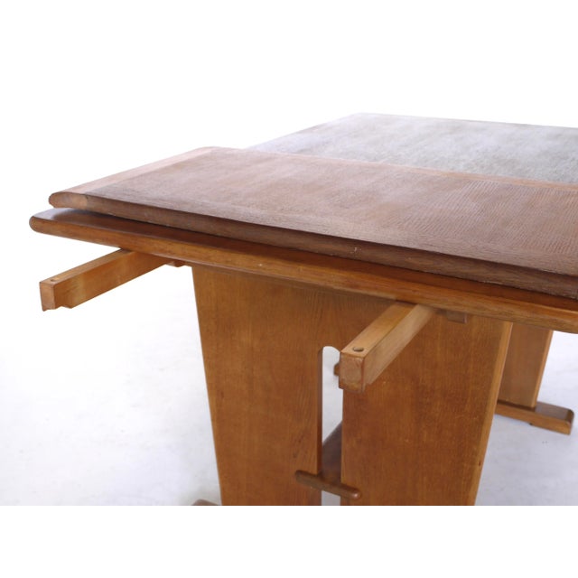 Wood Extendable Dining Table by Bas van Pelt for EMS Overschie, 1930s For Sale - Image 7 of 13