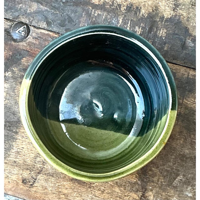 Vintage Original Studio Pottery Bowl For Sale - Image 9 of 14