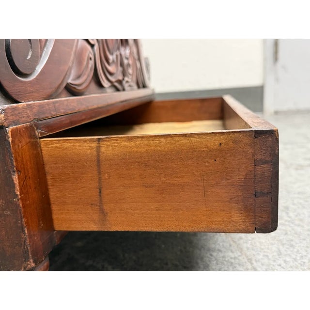 Canterbury Mahogany Magazine Rack, 19th Century For Sale - Image 11 of 12