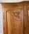 Vintage French Louis XVI Style Wardrobe in Oak For Sale - Image 3 of 11