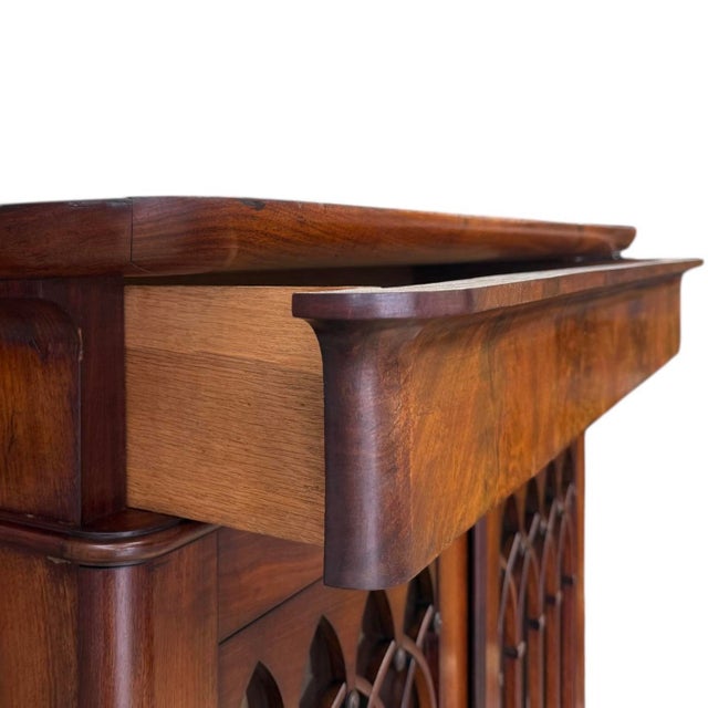 Brown Mahogany Biedermeier Bookcase, Circa 1830 For Sale - Image 8 of 15