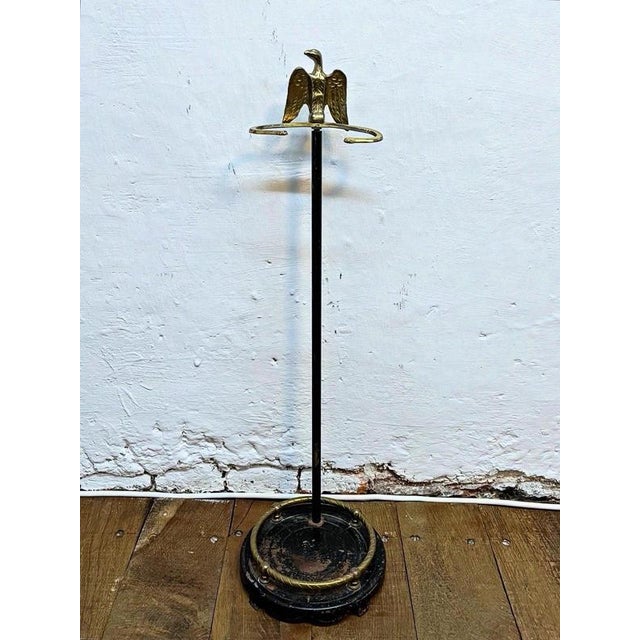 A highly decorative 20th century Japanese umbrella and walking stick stand, distinguished by an impressive sculptural...