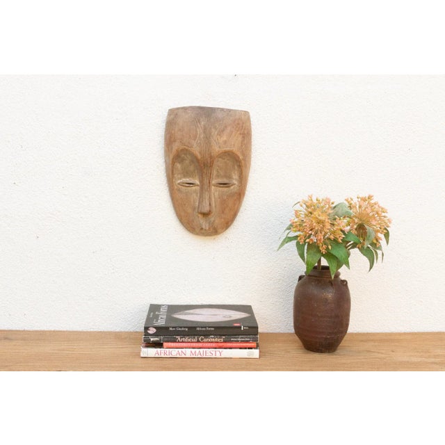 Weaver's Tale Carved Aged Mask For Sale - Image 10 of 10