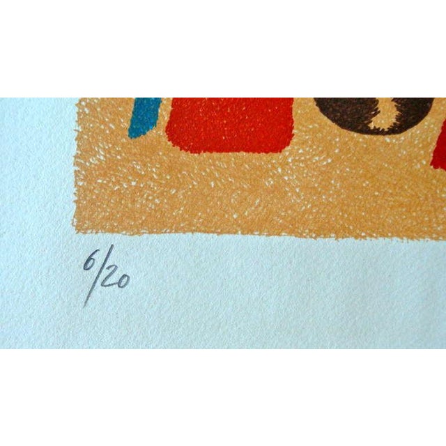 Yargo De Lucca, Canada Suite Signed Serigraph Yargo de Lucca Native Canadian Inspired Art Print For Sale - Image 4 of 9