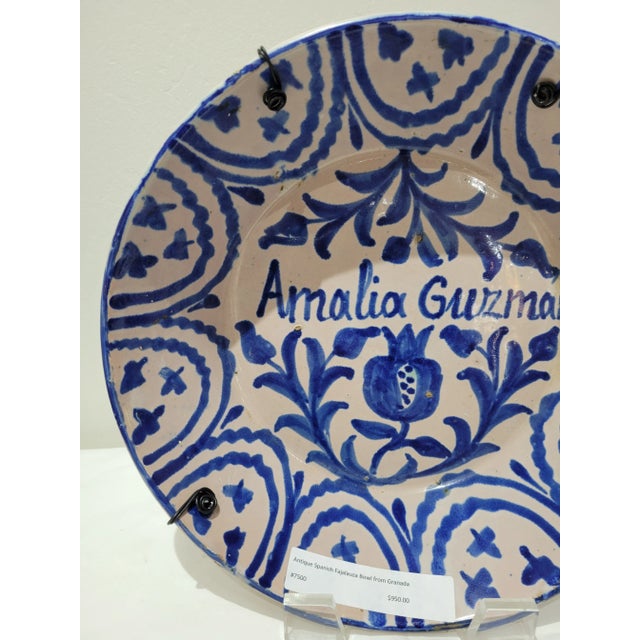 Found in Spain while on a European buying trip. Fajalauza pottery is highly sought after and collectible. Designs with...