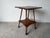 Antique Arts & Crafts Style Two-Tier Oak Accent Table With Scalloped Top Barley Twist Legs and Ball Feet For Sale - Image 9 of 12