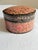 Vintage 1970s Kashmiri Papier Mâché Floral Trinket Box Black Pink and Gold For Sale In New York - Image 6 of 11
