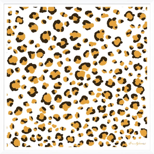 Contemporary Bright Cheetah in Natural By Dana Gibson, Framed Art Print For Sale - Image 3 of 3