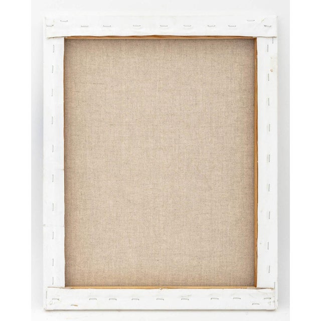 Early 21st Century Robert O'Meara Abstract Composition in Blue Oil For Sale - Image 5 of 5