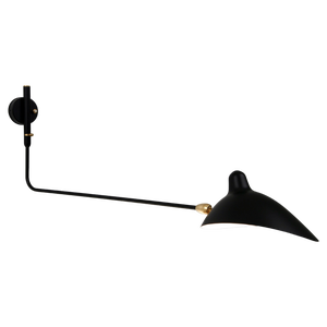 Sconce 1 Rotating Straight Arm by Serge Mouille