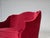 Danish 2-Seater Sofa in Red Velour with Ash Legs, 1970s For Sale - Image 16 of 18