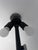 Mid-Century White Mushroom Floor Lamp with Acrylic Glass Shade For Sale - Image 10 of 13