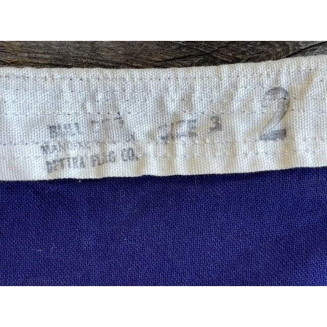 Vintage American Nautical Signal Flag For Sale - Image 4 of 5
