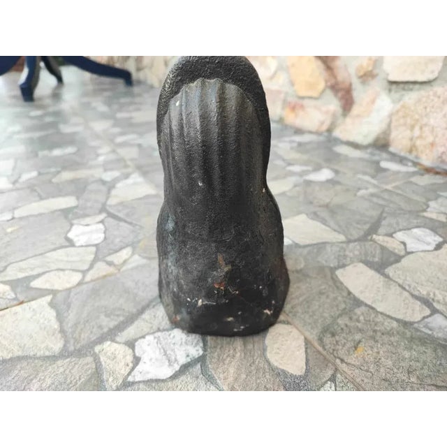 Pre-War Cast Iron Mold Casting Woman For Sale - Image 6 of 7