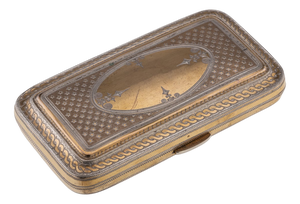 Mid-Century Modern Turkish Gilt Silver Spectacle Case, 1940