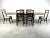 Wood Mid-Century Italian Dining Set, 1950s, Set of 7 For Sale - Image 7 of 9