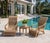 Pair of Vintage Solid Teak Sculptural Steamer-Style Chaise Lounge Chairs For Sale - Image 10 of 12