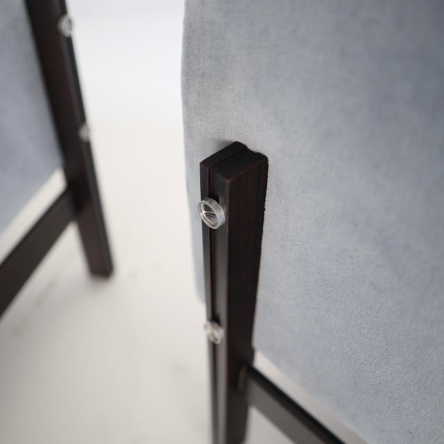 Textile Percival Lafer Mp-49 Chairs, a Pair For Sale - Image 7 of 7