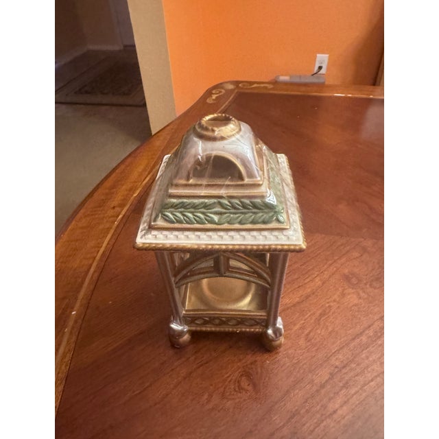 Fitz and Floyd Candle Votive & Lid Gregorian Collection by Fitz & Floyd For Sale - Image 4 of 8