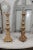 Early 19th Century French Rococo Style Carved and Painted Candlesticks - A Pair For Sale In Atlanta - Image 6 of 12