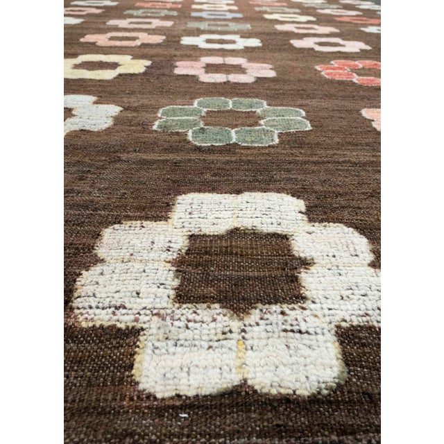Turkish Turkish Kilim Oriental Handmade Flatweave 9'6" x 12'9" #18661 For Sale - Image 3 of 8