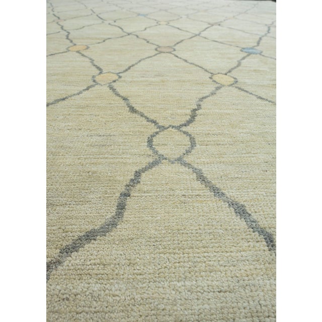 Early 21st Century Turkish Oushak Rug 12'5" x 15'6" #18674 For Sale - Image 5 of 8