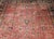 Vintage Oversize Tabriz Design Rug, Hand-Knotted Wool, Allover Geometric Pattern, Pale Red & Navy, 13x24 For Sale - Image 10 of 16