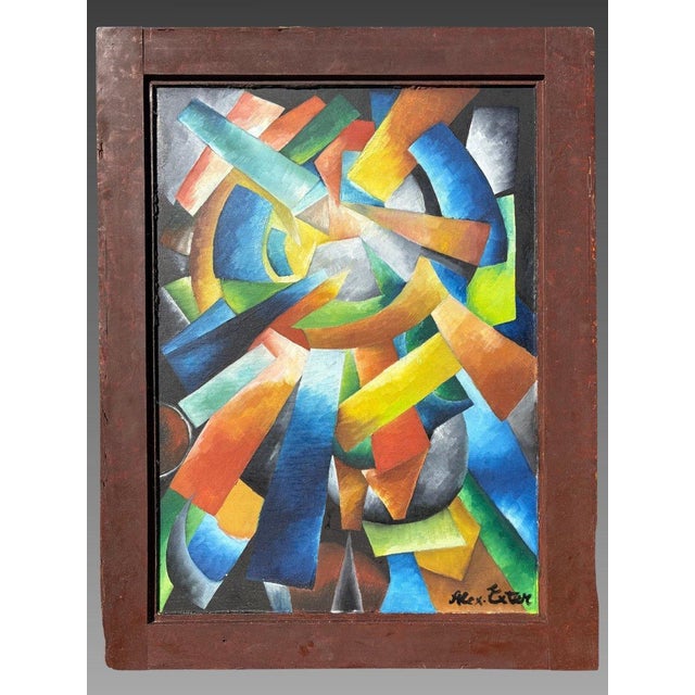 Modern Alexandra Exter (1882-1949) "Color Dynamics", Modern Constructivist Composition For Sale - Image 3 of 5