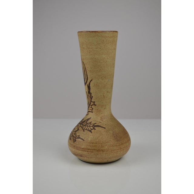 Mid-Century Modern Ceramic Vase by Jacques Fonck & Jean Mateo for Vallauris, 1960s For Sale - Image 3 of 13