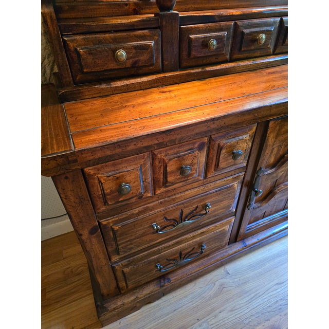 American Vintage Mid Century Ethan Allen Style Designer Dresser For Sale - Image 3 of 11