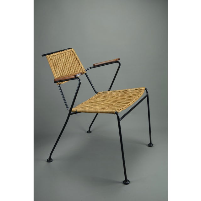 Mid-Century Modern Armchair by Paul Schneider-Eslebens for Wilde & Spieth, 1955 For Sale - Image 14 of 17