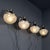 Black Vintage Italian Metal & Opaque Glass Wall Lights, 1950s, Set of 4 For Sale - Image 8 of 9