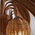 Sculptural illuminated rattan mirror in the shape of coconut palms. Featuring 10 removable palm fronds (convenient for...