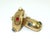 Metal Jeanne Jewelry Gold Plated Bejeweled Mushroom Brooch, 1960's For Sale - Image 7 of 14