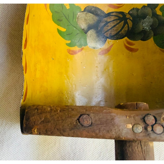 Late 19th Century Antique American Farmhouse Style Grain Scoop For Sale - Image 5 of 12
