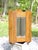 Antique Solid Oak Corner Medicine Cabinet Beveled Mirror Cupboard Kitchen Apothecary with two shelves. Great form and...
