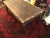 Wood Antique Large Rectangular Carved Wood Bone Inlay Hand - Made Dining or Conference Table For Sale - Image 7 of 9