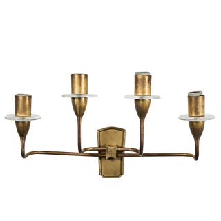 1930s French Art Deco Sconce For Sale