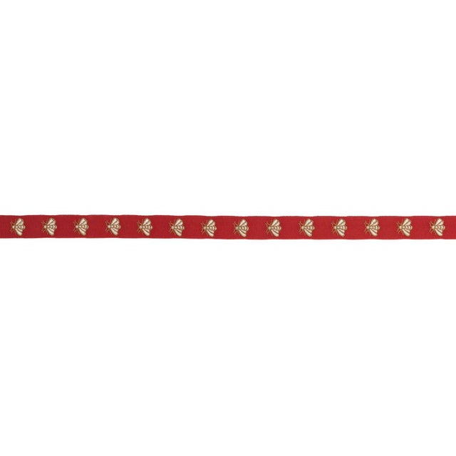 Hubert's Bees Tape is a chic and charming, embroidered trim inspired by a classic Napoleonic symbol. With delicate bees...