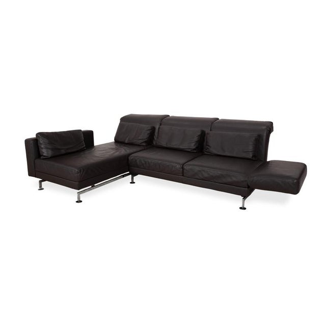 Moule Leather Corner Sofa from Brühl For Sale - Image 4 of 18