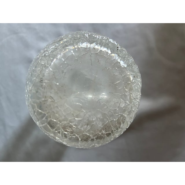 For sale is a beautifully crafted and highly collectible crackle glass pitcher made by Wilhem Kralik Sohn. It is...