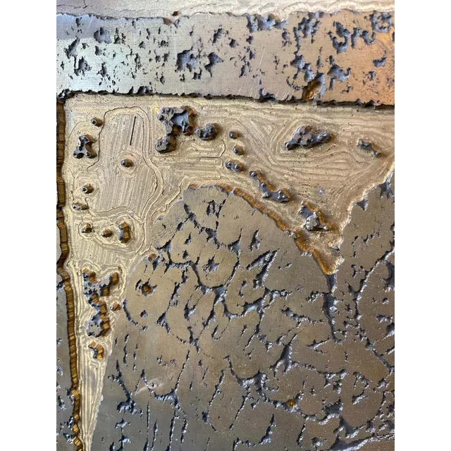 1960s 1960s Bronze Printing Plate of Owl For Sale - Image 5 of 9