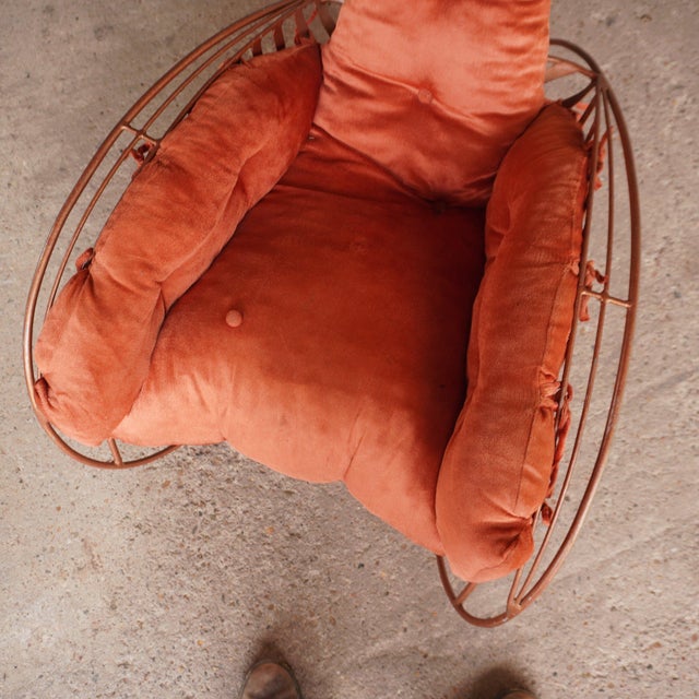 Scrolled Lounger by André Dubreuil For Sale - Image 3 of 18