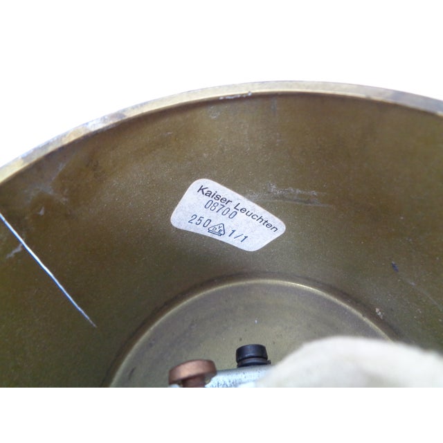 Sputnik Brass and Glass Ceiling Chandelier from Kaiser Idell / Kaiser Leuchten, Germany, 1960s For Sale - Image 12 of 18