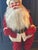 Textile Rare 4 Ft Coca-Cola Santa Claus Store Display – Velvet Suit – 1971 For Sale - Image 7 of 9