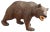 Vintage Wooden Strolling Bear, Brienz, 1950s For Sale