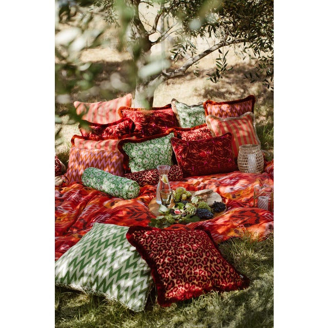 Palais Outdoor Cushion Mako Grass, 18x18 Inch For Sale - Image 6 of 9