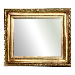 Mirror in Gilded Wood For Sale