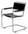 Mid-Century Black Leather S34 Cantilever Armchair by Mart Stam for Thonet, 1980s For Sale