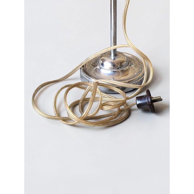 Vintage Art Deco Lamp in Cast Iron and Bakelite, 1920 For Sale - Image 13 of 15